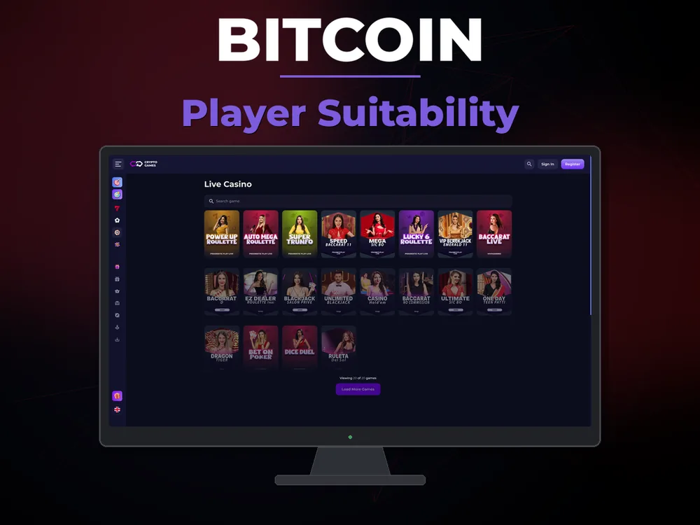 Bitcoin - Player Suitability